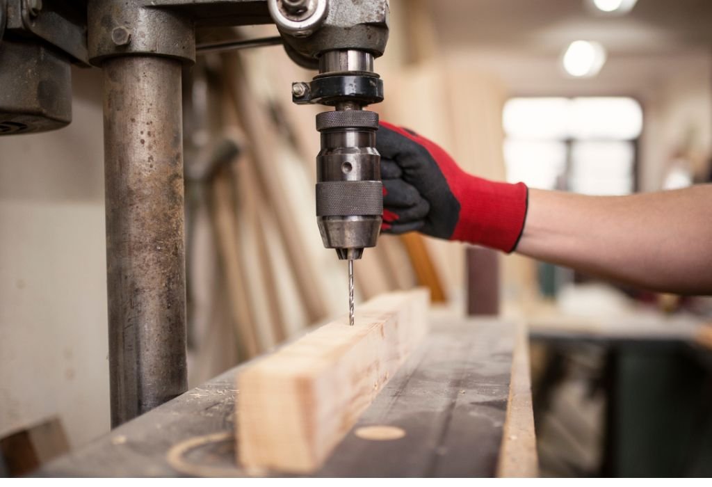 Strengthening the Drill Press Structure