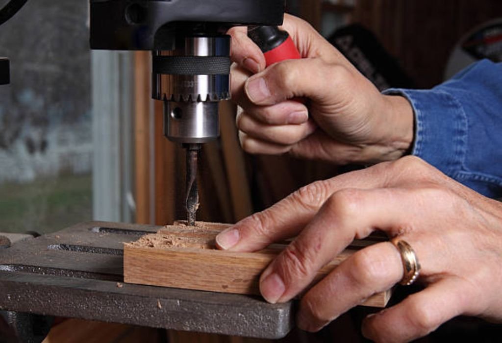 Finishing, Sanding, and Smoothing the Square Hole