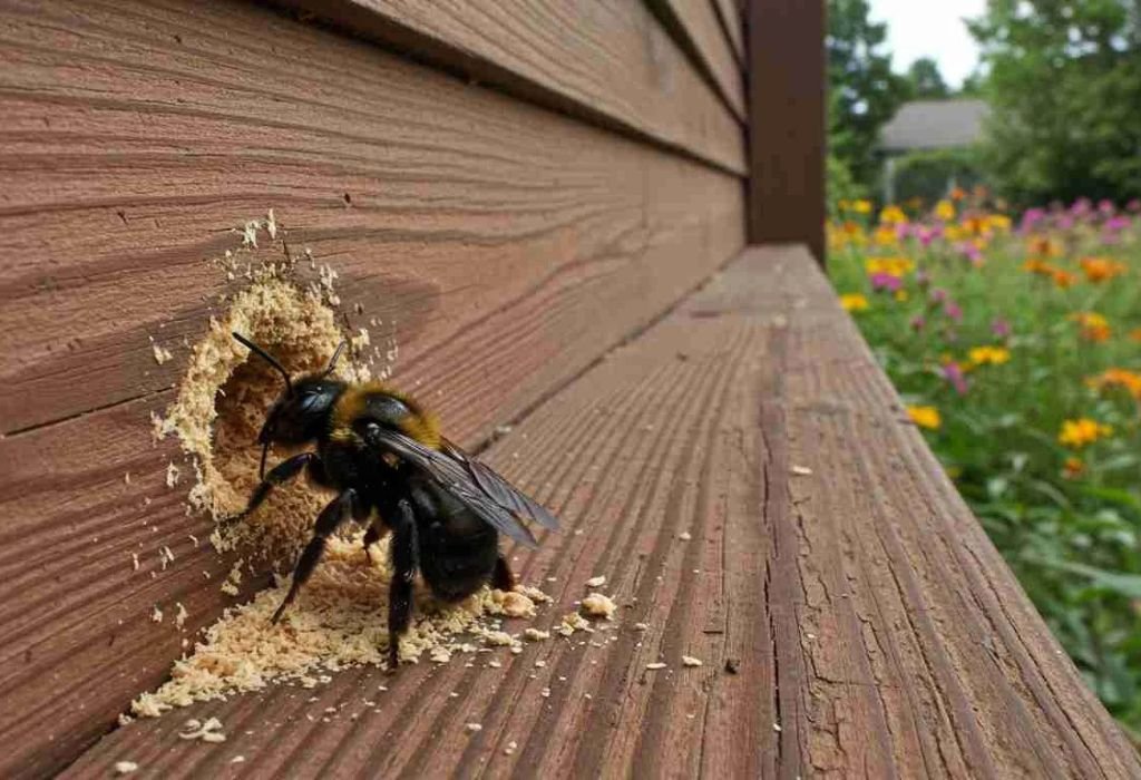 Do Bumble Bees Drill Holes in Wood or Is It Something Else?