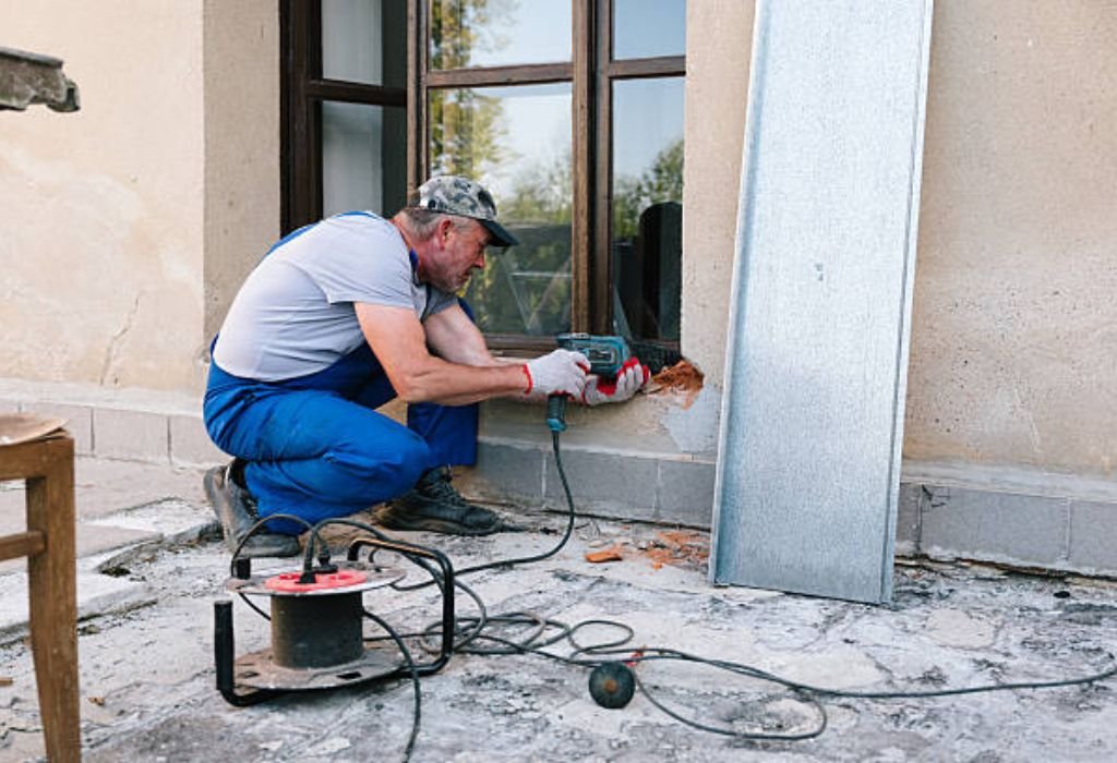 Can You Safely Drill Into a Metal Lintel Above a Window