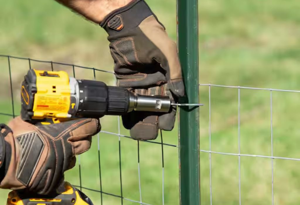 Why Metal Fence Posts Are Difficult to Drill