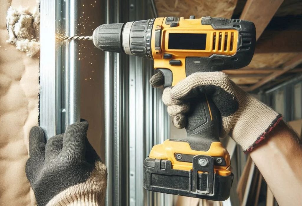 Safety Tips When Drilling Through Metal Studs
